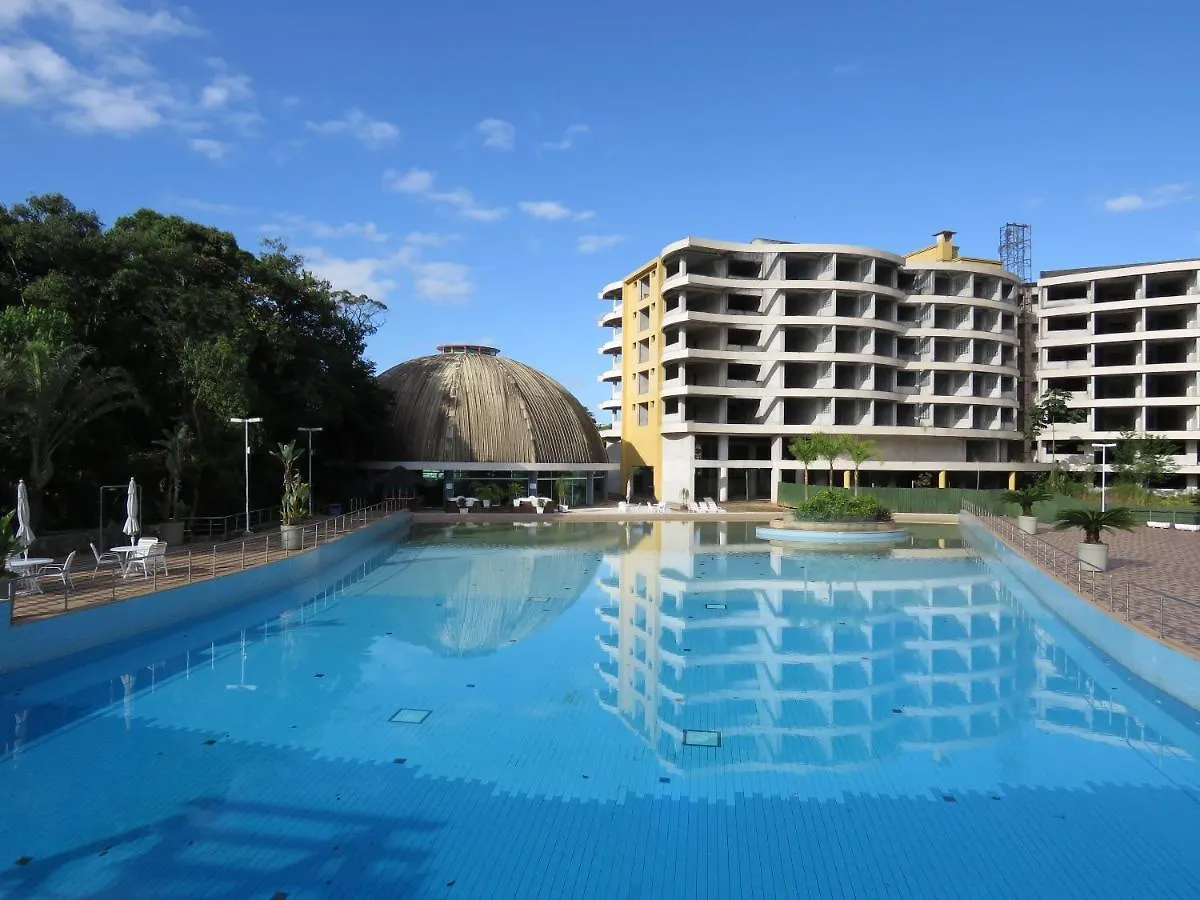 Belíssimo resort com águas termais Aguas Mornas Brasil
